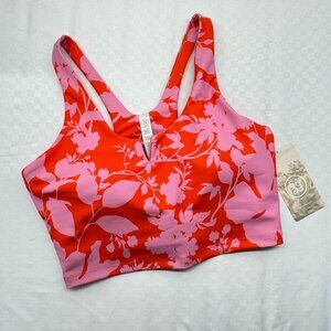 NWT Sage Collective Crop Top Bra in Hothouse Floral Lava